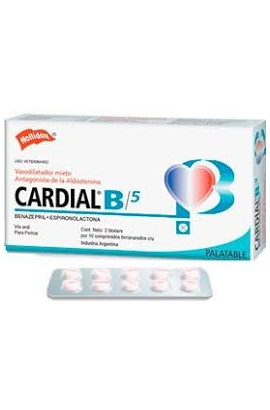 CARDIAL B 5MG BLISTER x 10 tabletas
