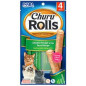 SNACK INABA CAT ROLLS 4P POLLOTUNAX40 g