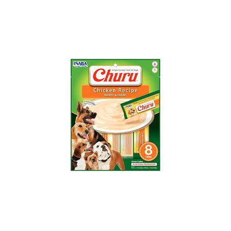 CHURU SNACK DOG POLLO 8UND X 160 gr