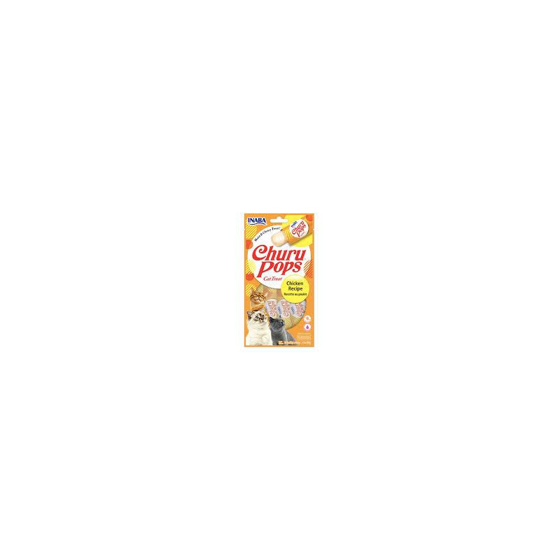CHURU SNACK CAT POPS 4P POLLO X 60gr