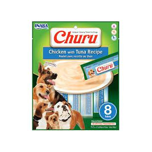 CHURU SNACK  DOG POLLOATUN 8UND160 gr