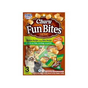 CHURU FUN BITES CAT ATUNX3UND 20gr