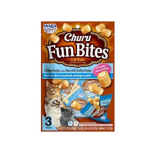 CHURU FUN BITES CAT POLLOATUNX3UND 20gr