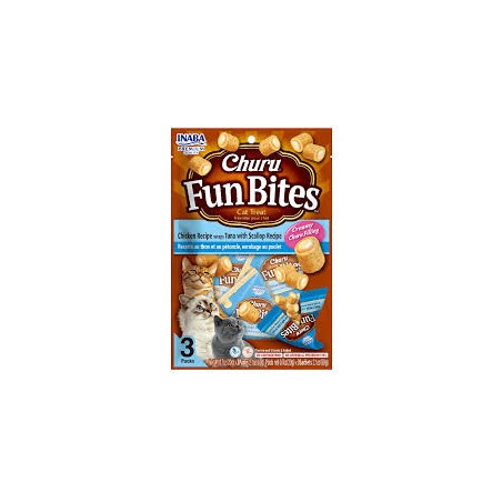 CHURU FUN BITES CAT POLLOATUNX3UND 20gr
