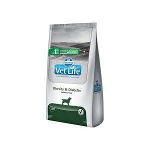 VET LIFE CANIN OBESITYDIABETIC FISHX2kg