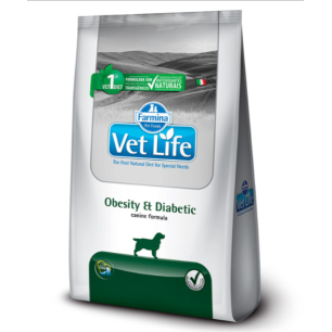 VET LIFE CANIN OBESITYDIABETIC FISHX2kg