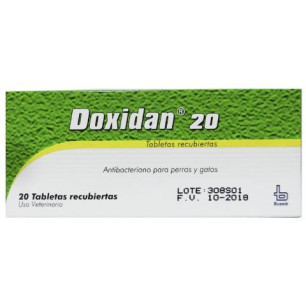 DOXIDAN 20 mgCAJA 20 TAB