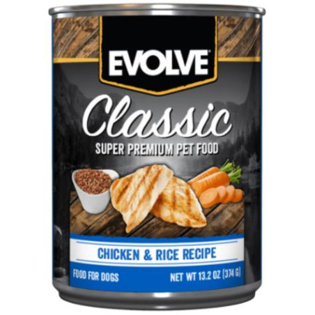 EVOLVE DOG LATA CHIKEN PO 13.2 oz 374 gr