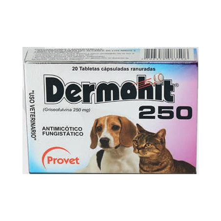 DERMOHIT 250 CAJA X 20 Tabletas