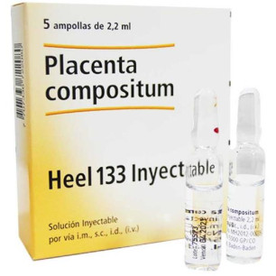 PLACENTA HEEL X AMPOLLA