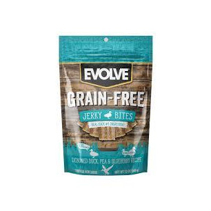EVOLVE DOG SNACK GRAIN FRE PATO 340gr
