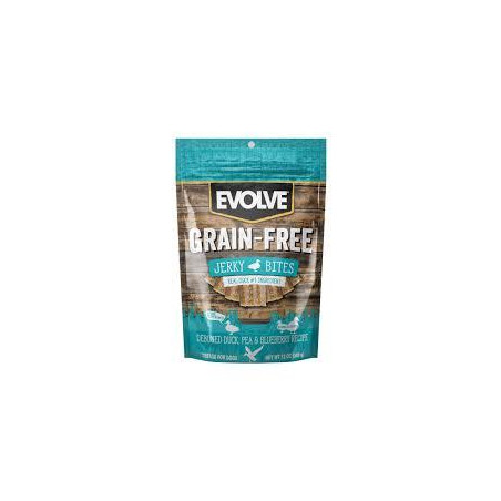 EVOLVE DOG SNACK GRAIN FRE PATO 340gr