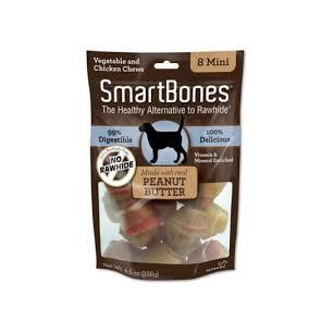 SNACK SMARTBONES MANTEQUILA MANI X8