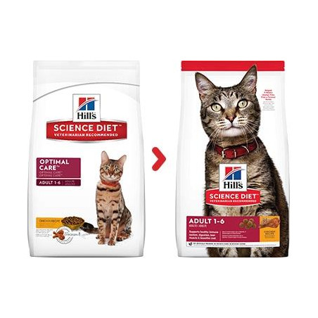 HILLS F ADULT OPTIMAL CARE X 16 Lb
