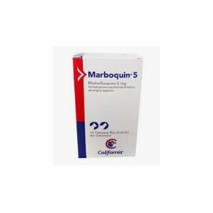 MARBOQUIN 5 MG  X 10 TAB