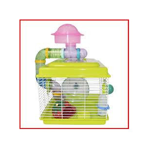 JAULA DE HAMSTER TUBERIA COMPLETA