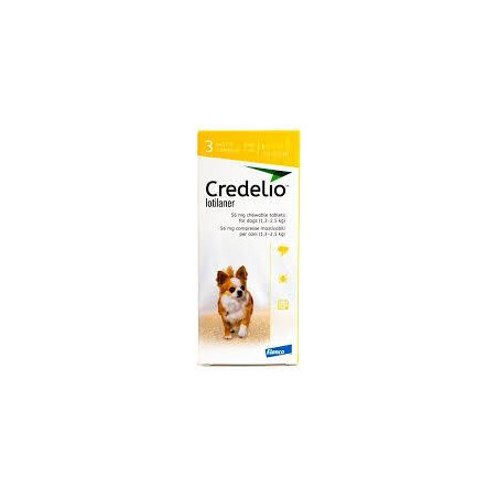 CREDELIO 1.3-2.5 kg AMARILLO X TABLETA