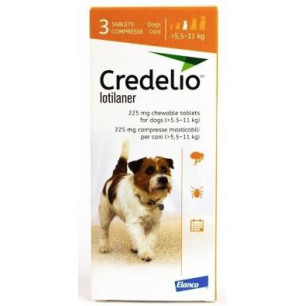 CREDELIO 5.5-11 kg NARANJA X TABLETA
