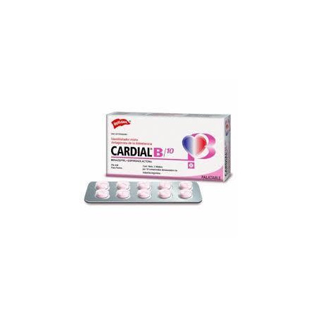 CARDIAL B 10MG CAJA X 20 tabletas
