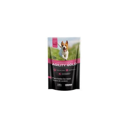AGILITY G TROZOS CORDERO CACHORRO X100gr