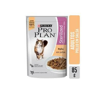 PROPLAN POUCH GATO ESTERELIZADOS X 85 gr