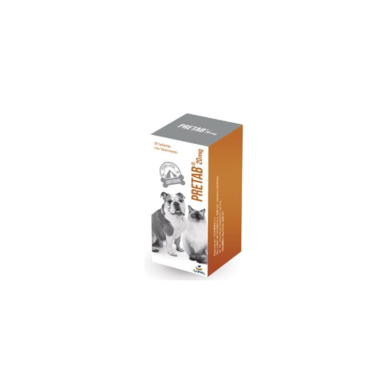 PRETAB 20 mg BLISTER X 10 tabletas PRETAB 20 mg BLISTER X 10 tabletas