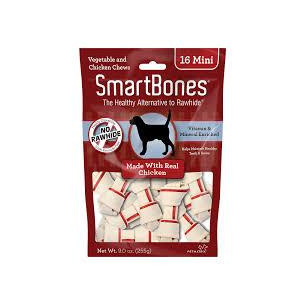 SNACK SMARTBONES CHICKEN MINI X 16 PK