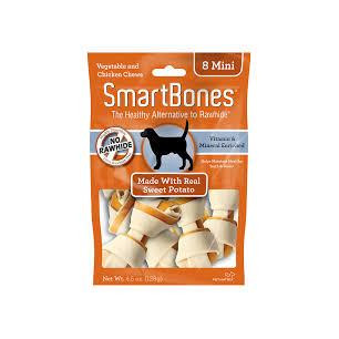 SNACK SMARTBONES POTATO MINI X 8 112gr