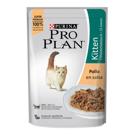 PROPLAN POUCH KITTEN POLLO X 85 gr