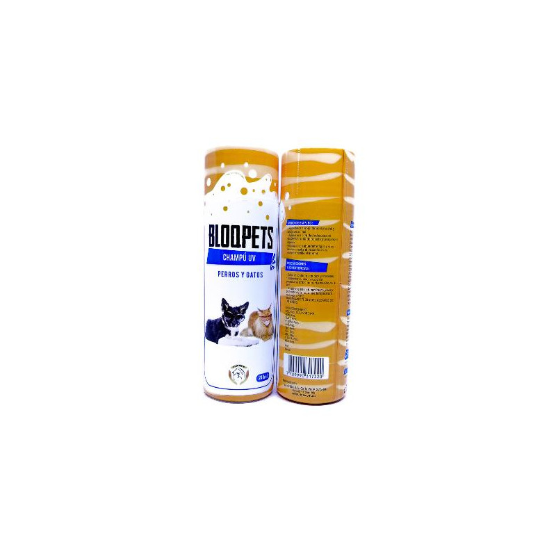 CHAMPU BLOQPETS PERROSGATOS X 240 ML CHAMPU BLOQPETS PERROSGATOS X 240 ML