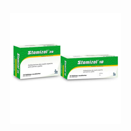 STOMIZOL 10 CAJA X 10 TABLETAS