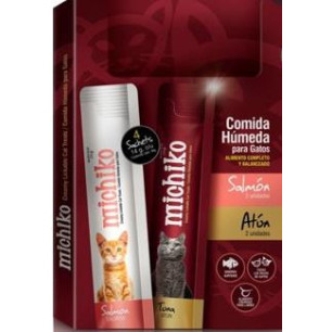 MICHIKO ATUN Y SALMON X 4 SACHETS