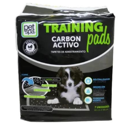 TAPETE HIGIENICO CARBON ACTIVO X 7 UNDS