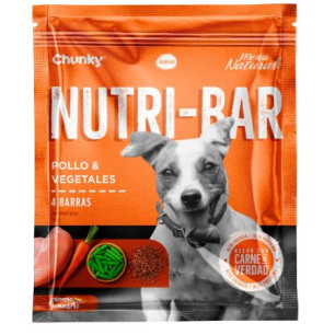 CHUNKY NUTRI-BAR POLLOVEGETALES X 150gr