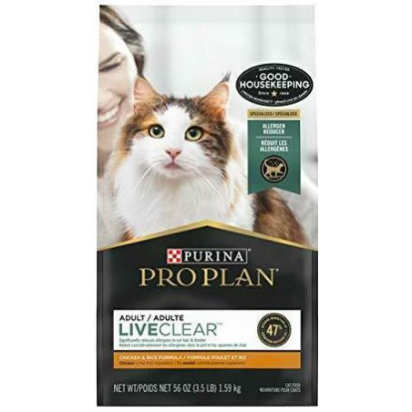 PROPLAN CAT LIVECLEAR CHKN  RICE X3.5LB