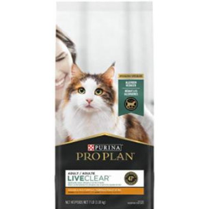 PROPLAN CAT LIVECLEAR CHKN  RICE X 7 LB