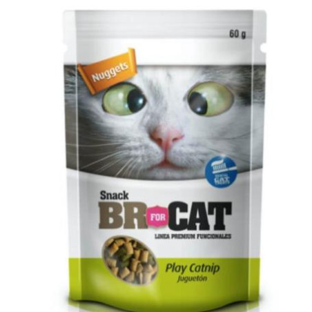 BR CAT SNACK PLAY CATNIP X 60 gr