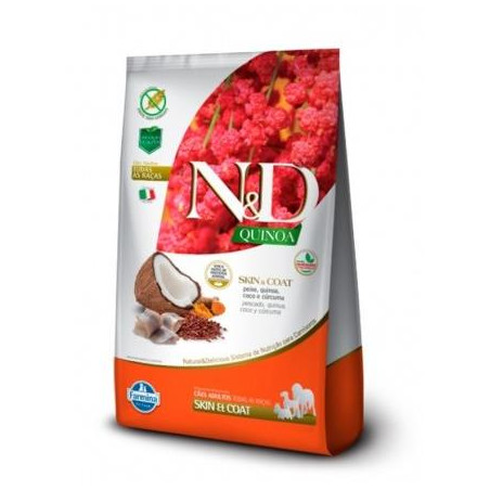 ND QUINOA DOG ADUL SKIN PEIXE X 2.5KG