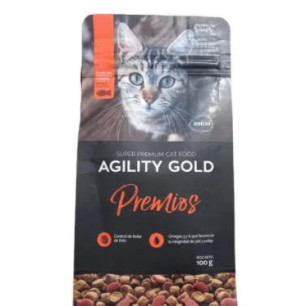 AGILITY GOLD PREMIOS GATOS  X 100 gr