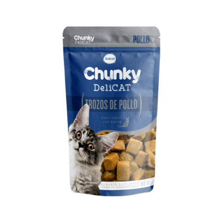 CHUNKY DELICAT TROZOS POLLO X 80 gr