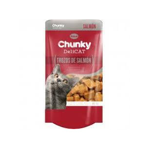 CHUNKY DELICAT TROZOS SALMON X 80 gr