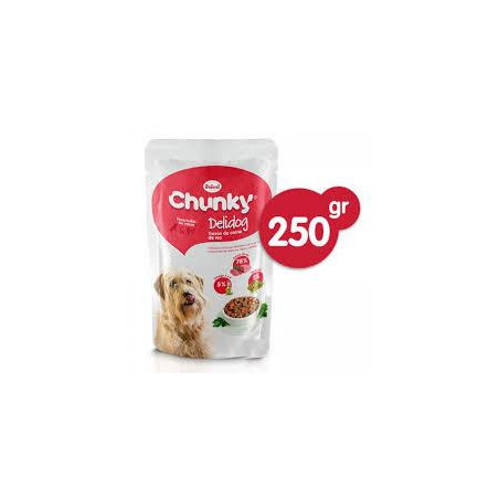 CHUNKY DELIDOG TROZOS DE CARNE X 250 gr