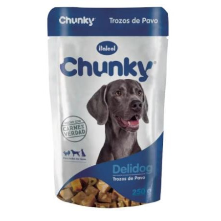 CHUNKY DELIDOG TROZOS DE PAVO X 250 gr