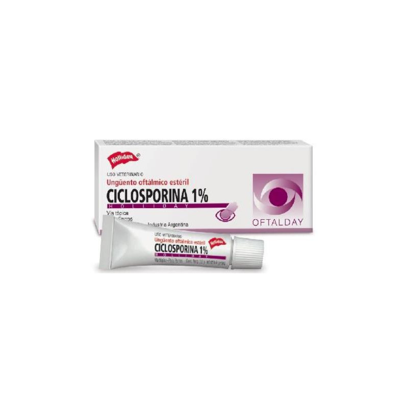 CICLOSPORINA 1% 3,5 GR Holliday  x 1 