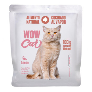 BARF WOW CAT SALMONX 100 gr