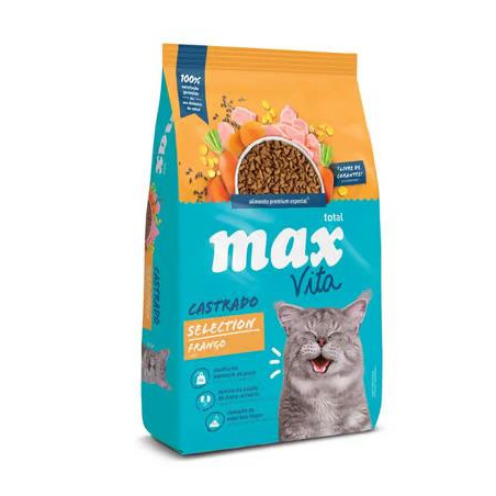 MAX CAT VITA CASTRADO SELECTFRANGO X3KL