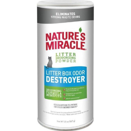 NATURE MIRAC CAT POLVO DESTRUCTOR OLORES