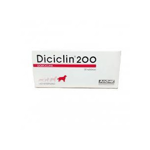 DICICLIN 200 CAJA X 30 TABS