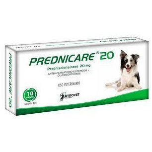 PREDNICARE 20 mg Caja X 10 tabletas