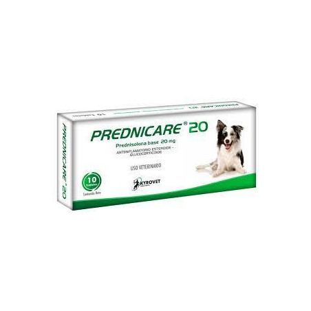 PREDNICARE 20 mg Caja X 10 tabletas